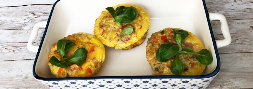 Paprykowe muffinki