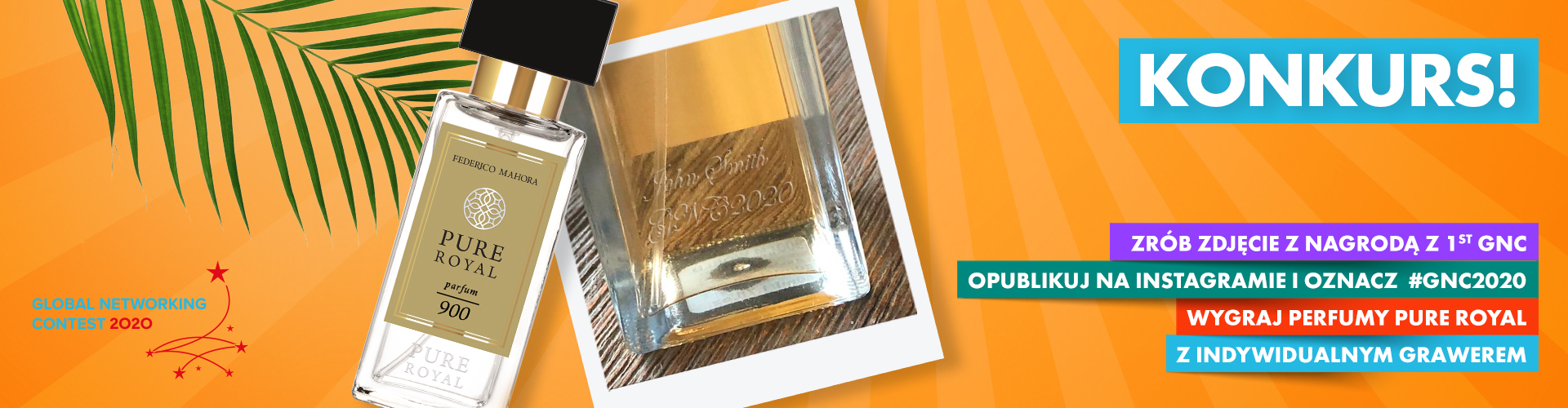 WYGRAJ PERFUMY Z WŁASNYM GRAWEREM!